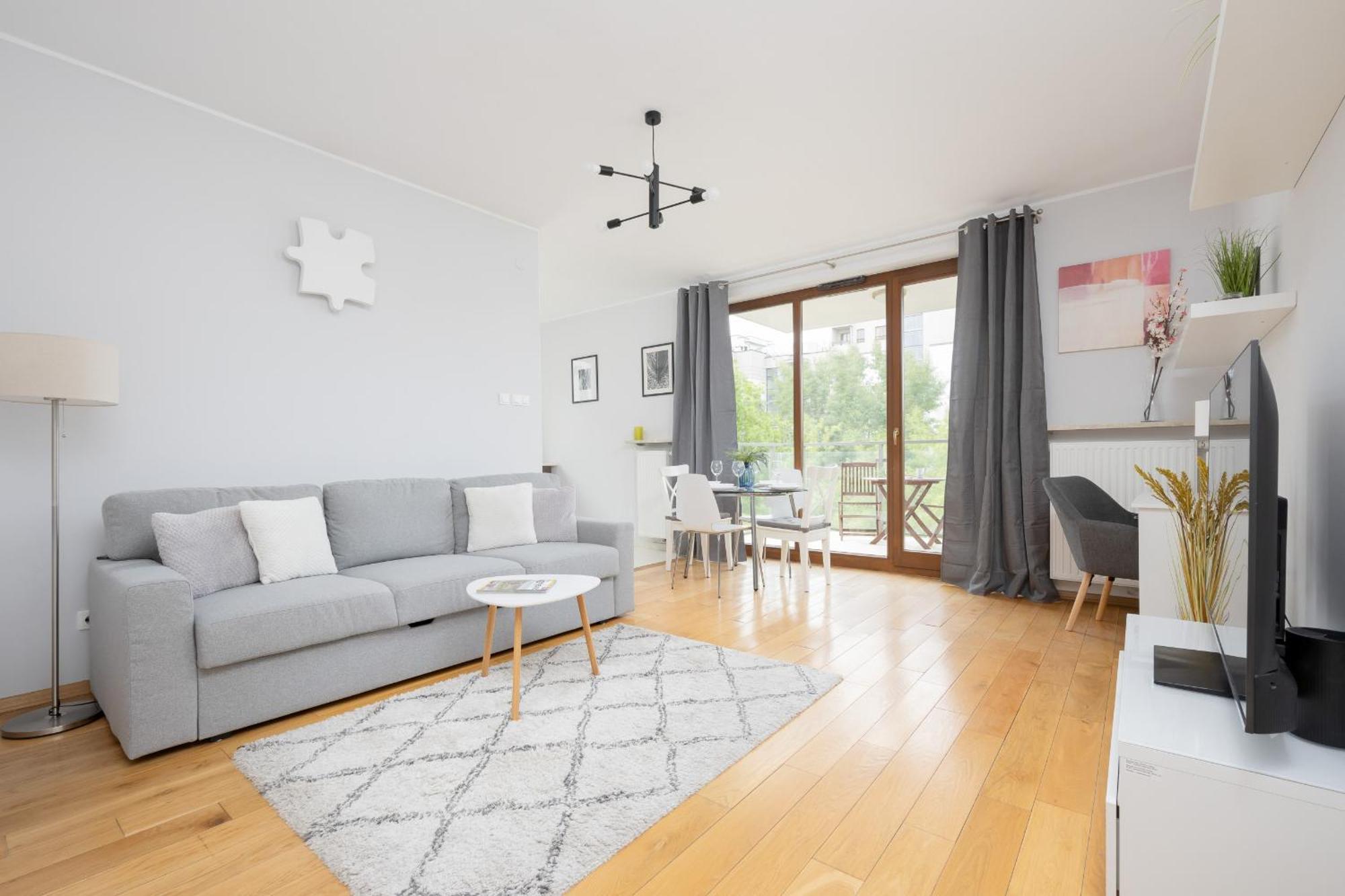 City Apartment With Parking Near Metro Mlociny By Noclegi Renters Warszawa Eksteriør bilde